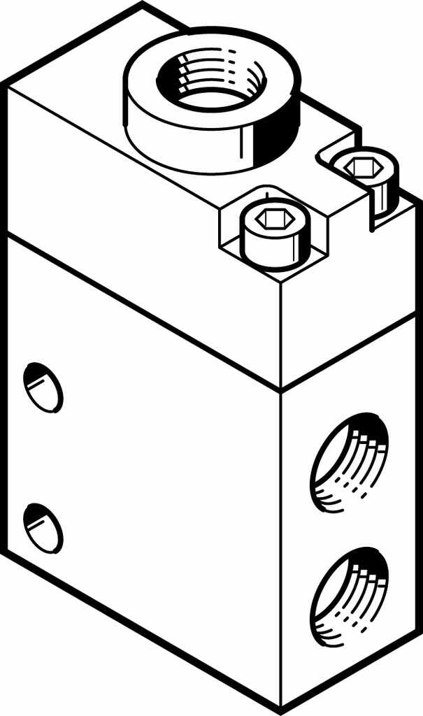 شیر پنوماتیکی VL-3-1/4 فستو اصل