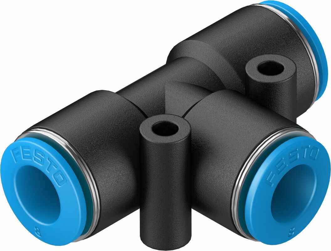 رابط سه راهی پنوماتیکی QST 8 فستو اصل