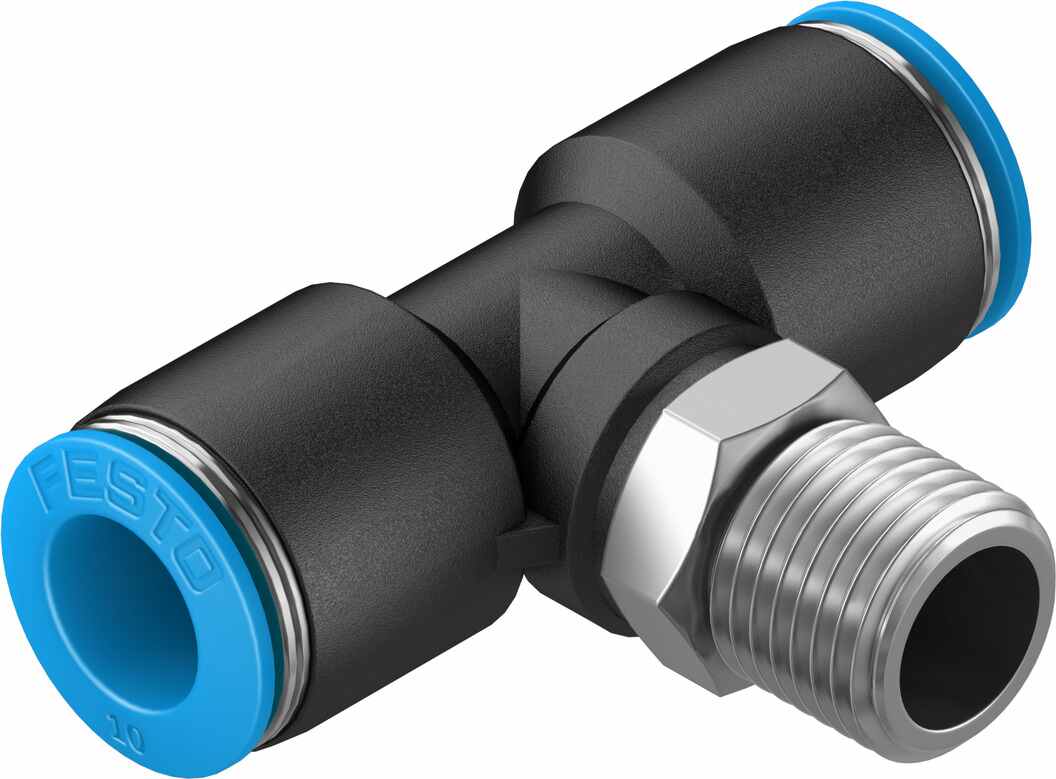 اتصال سه راهی پنوماتیکی QST-1/4-10 فستو اصل