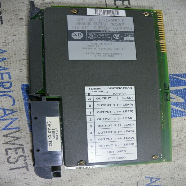 ماژول آنالوگ مدل 1771OFE2 آلن بردلی اصل