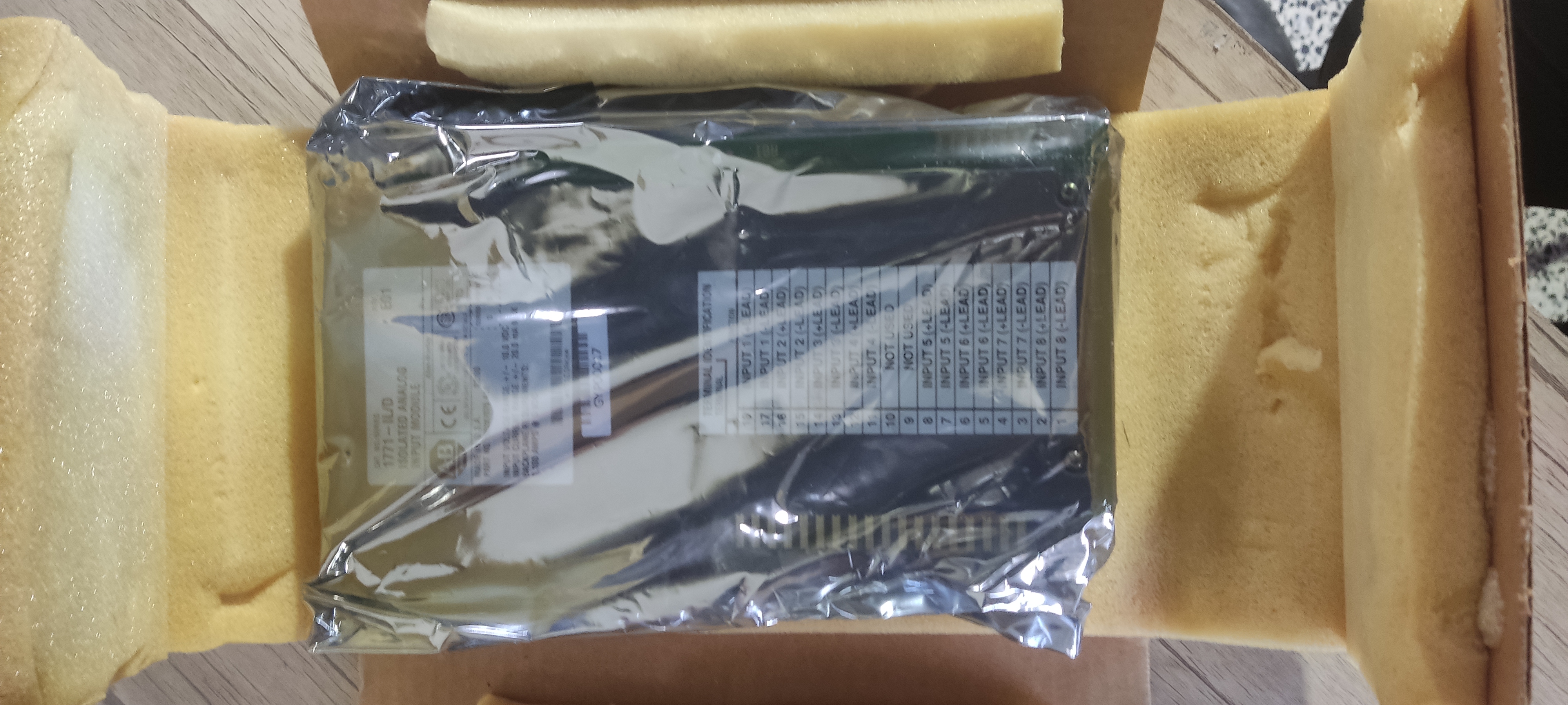 ماژول ورودی آنالوگ مدل Allen Bradley 1771-IL/D